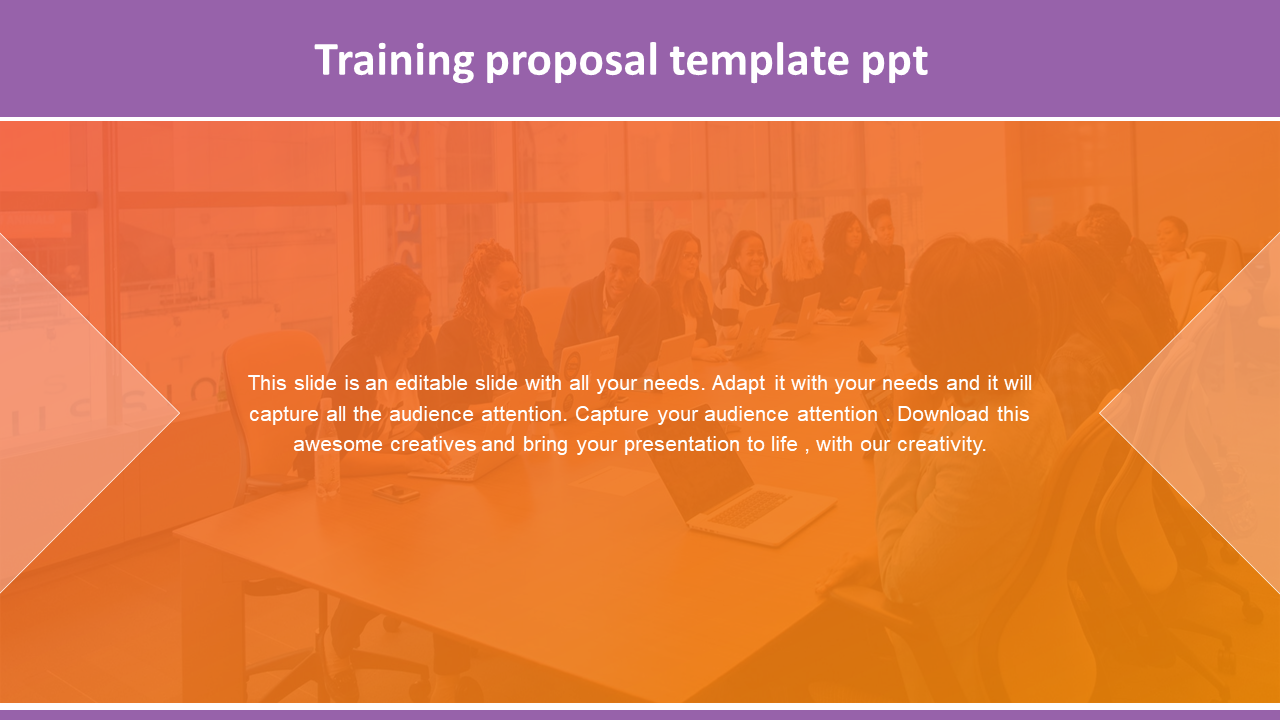 training proposal template ppt